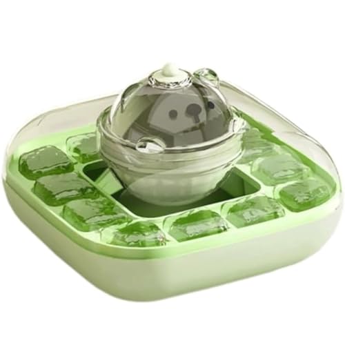 OZLMBERN Drücken Sie Eisgitter nach Hause gefrorenes EIS Schleifwerkzeug kreativer Eishockeyform Ice Box Silikon gefrorener Eisspeicherbox von OZLMBERN