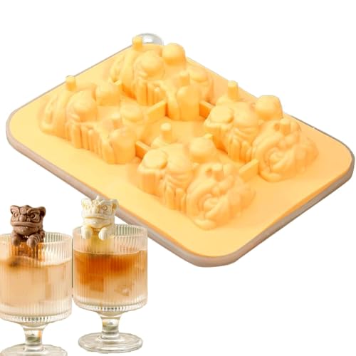 OZLMBERN Eisschale Lebensmittelqualität Silikonhülle Hängende Tasse hausgemachter dreidimensionaler Eiswürfel Schimmelpilze Eisschale Eisschale von OZLMBERN