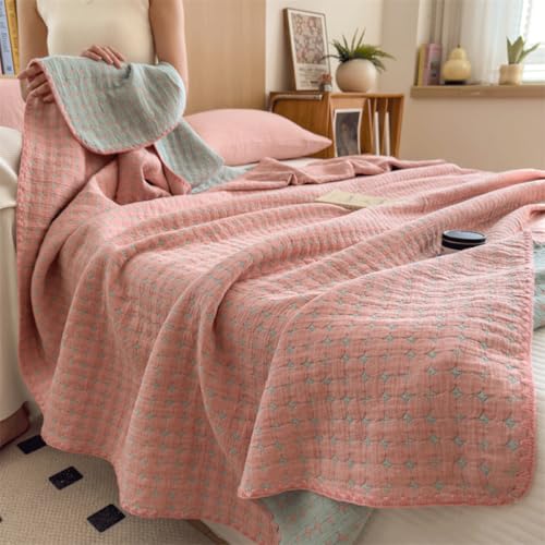 OZLMBERN Handtuchsofa Abdeckung Nickerchen Decke Klimasteindecke Reine Baumwollsommerkühle Decke dünne Decke OZLMBERN Handtuchsofa Abdeckung Nickerchen Decke Klimasteindecke Reine Baumwollsommerkühle Decke dünne Decke von OZLMBERN
