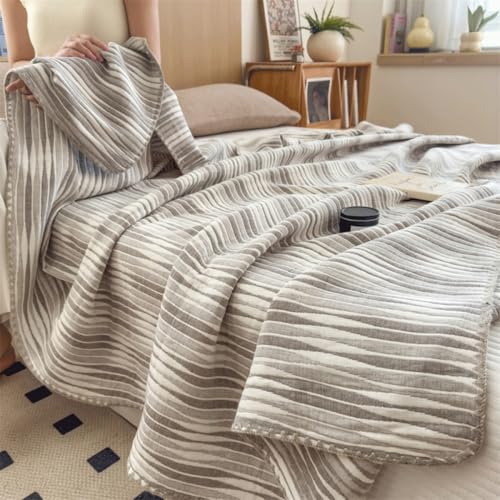 OZLMBERN Handtuchsofa Abdeckung Nickerchen Decke Klimasteindecke Reine Baumwollsommerkühle Decke dünne Decke OZLMBERN Handtuchsofa Abdeckung Nickerchen Decke Klimasteindecke Reine Baumwollsommerkühle Decke dünne Decke von OZLMBERN