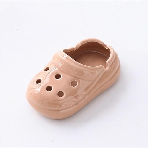 OZLMBERN Keramikhöhle Schuhe Aschenbecher Home Indoor Office Schreibtisch Rauchlöscher Süßes Aschenbecher von OZLMBERN