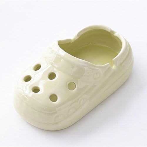 OZLMBERN Keramikhöhle Schuhe Aschenbecher Home Indoor Office Schreibtisch Rauchlöscher Süßes Aschenbecher von OZLMBERN