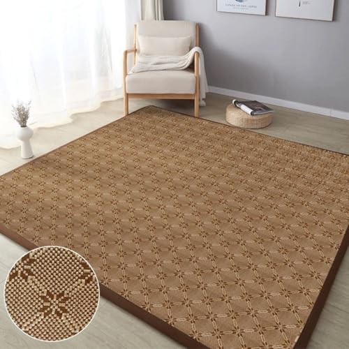 OZLMBERN Sommereiseide Seidenmatte japanische Matratze Schlafzimmer Bettdecke Bambus Matte Rattan Matte Floor Matte OZLMBERN Sommereiseide Seidenmatte japanische Matratze Schlafzimmer Bettdecke Bambus Matte Rattan Matte Floor Matte von OZLMBERN