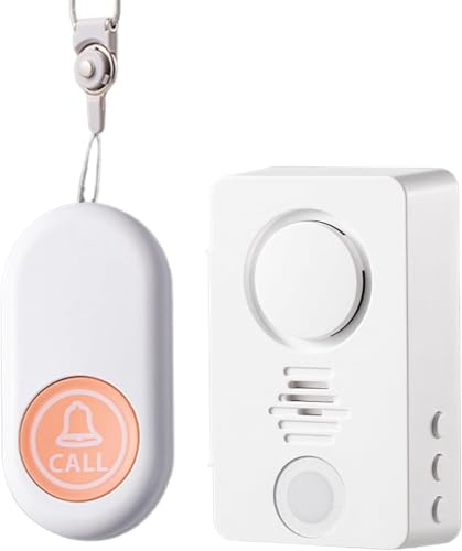 Persönliche Alarme for Ältere Menschen, Bettalarm for Ältere Menschen, Kabellose Warnung Am Bett, Lange Akkulaufzeit, Wasserdichter Smart-Alarm, for Senioren Und Patienten Nacht von OZPPM