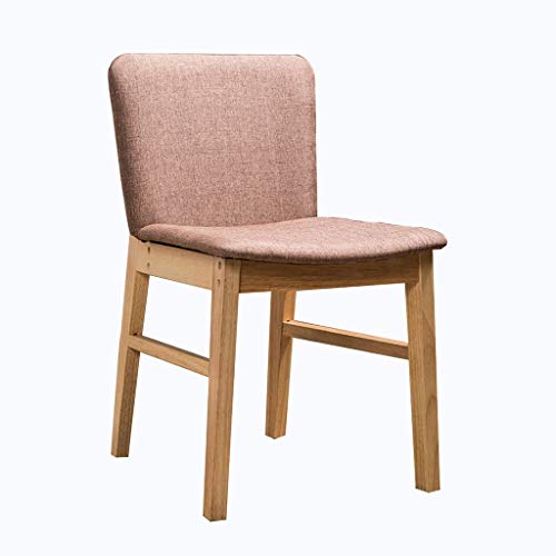 OZSSLJJ Kitchen Dining Chairs,Milk Tea Shop Cafe Home use Leisure Computer Bedroom Linen Backrest Chair von OZSSLJJ