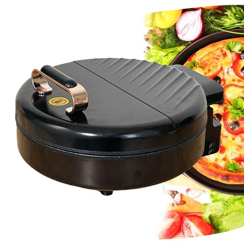 OZTYSGXM Multifunktionaler Elektrischer Pfannkuchenmaker, Doppelseitig Beheizbarer Pizzaofen mit VerbrüHschutzgriff, Antihaftplatte + Einstellbarer Temperatur, füR Pizzeria-Restaurants OZTYSGXM Multifunktionaler Elektrischer Pfannkuchenmaker, Doppelseitig Beheizbarer Pizzaofen mit VerbrüHschutzgriff, Antihaftplatte + Einstellbarer Temperatur, füR Pizzeria-Restaurants von OZTYSGXM