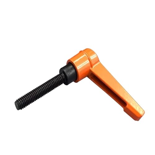 1 stücke M4 M5 M6 M8 M10 Orange Klemmhebel Verstellbarer Griff Klemmgriff Schrauben Bolzenverriegelung Externer Außengewindeknopf(M6X50) von OZXJW