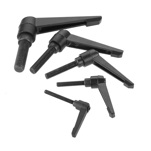 1PC Außengewinde Befestigungsgriff M4 M5 M6 M8 M10 M12 M16 Klemmhebel Maschinen Verstellbarer Griff Verriegelung Außengewindeknopf(60MM,M10 1pc) von OZXJW