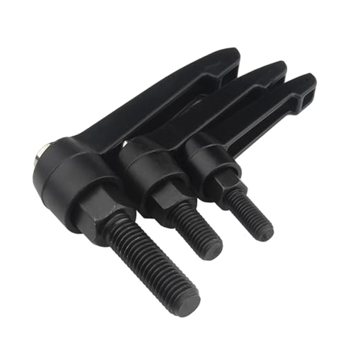 1PC M4 M5 M6 M8 M10 M12 M16 Klemmhebel Maschinen Verstellbarer Griff Verriegelung Externer Außengewindeknopf Legierter Stahl(Screw M4x20mm) von OZXJW