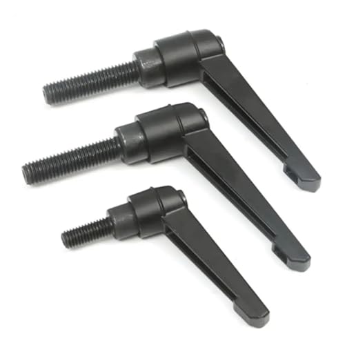 1PC M4 M5 M6 M8 M10 M12 M16 Klemmhebel Maschinen Verstellbarer Griff Verriegelung Externer Außengewindeknopf Weibliche Positionsschraube(Screws M5X25) von OZXJW