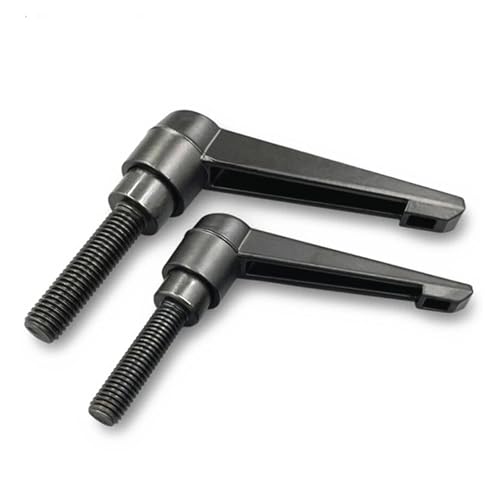 1PC M5 M6 M8 M10 M12 Klemmhebel Maschinen L-Form Verstellbarer Griff Verriegelung Externes Außengewinde Knopfbolzenschraube(M6 x60) von OZXJW