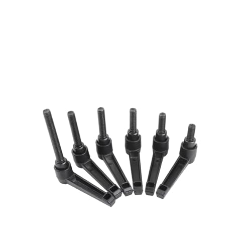 5–10 Stück M4 M5 M6 M8 M10 * L Klemmhebel Maschinen Verstellbarer Griff Verriegelung Externer Außengewindeknopf Sechskantschrauben(25mm,M8 (10Pcs)) von OZXJW