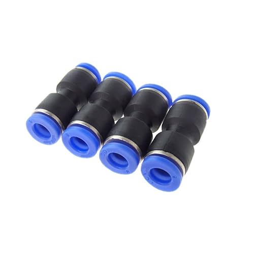 Luft Pneumatische Armaturen Gerade Push-In Anschlüsse Schnellspann-befestigung PU4 PU6 PU8 PU10 PU12 PU14 PU16 10 Teile/los(PU16 (10PCS)) von OZXJW