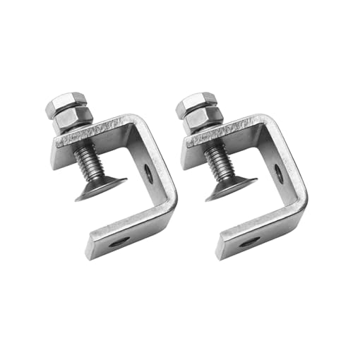 1/2/4 stücke Edelstahl C Klemmen Klemme for Montage U Kleine Schreibtisch Schweißen Und Bau Arbeiten(2pcs) von OZXZH