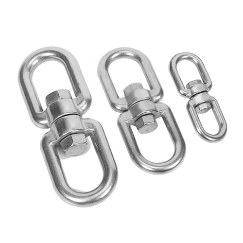 1 STÜCKE 304 Edelstahl Auge Zu Anker Wirbel 4-10mm Wirbel Ring(M4) von OZXZH