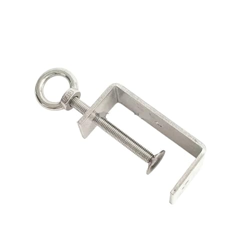 1 STÜCKE 304 Edelstahl C-Klemme Rohr Quadratische Klemme Zugring Verstellbarer Fester Halter Clip Multifunktions-Hardware-Befestigungen(A3) von OZXZH