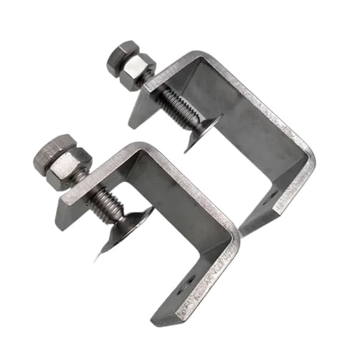 1 STÜCKE Edelstahlverschlüsse Fester Clip Hochleistungs-Multifunktions-C-Typ-Schrauben-Metallhalter Home Hardware Tools(A14) von OZXZH