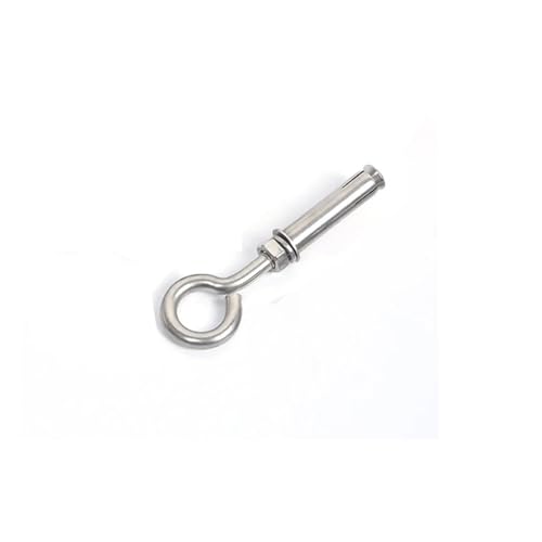 1 STÜCKE M6 M8 M10 Bolzen Dehnschrauben Haken 304 Edelstahl for Korb Deckenventilator(Close hook,M10) von OZXZH