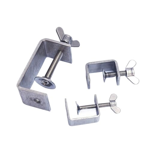 1 Stück Flügelmuttern C-Typ-Klemmen Stahl U Hebevorrichtung I-Träger Klemme Rohrschlitz Rohr Schwere Schlinge Kabelbeschläge(100mm) von OZXZH