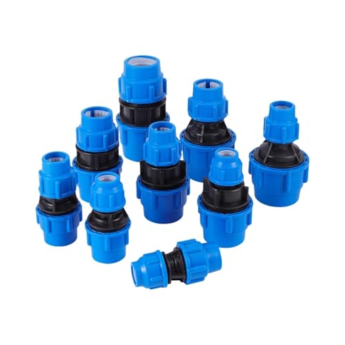 20/25/32/40/50mm PVC PE Rohr Leitungswasser Splitter Schnell Reduzierung Stecker Garten Landwirtschaft Bewässerung Wasser Rohr Armaturen 1Pc(50-25) von OZXZH