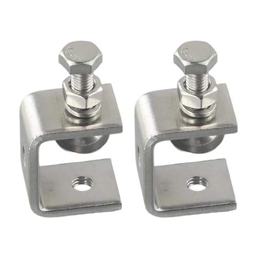 4 stücke Edelstahl C Klemmen for Montage U Kleine Schreibtisch Klemme C-typ Rocker Zimmerei DIY Metall Feste clip(1pcs) von OZXZH