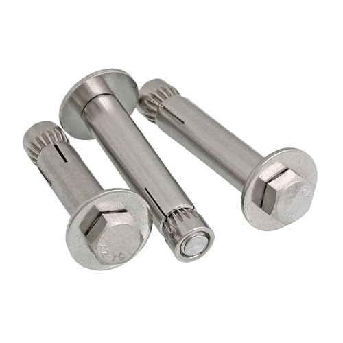 M6 - M12 Betonanker Bolzen Expansion Haken 304 Edelstahl Schrauben Halbzahn(100mm,M10 1PC) von OZXZH