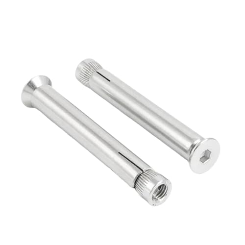 Wkooa Flache Kopf Hex Bolzen Expansion Anker Drop In Hülse(M12x90 Pack 5) von OZXZH