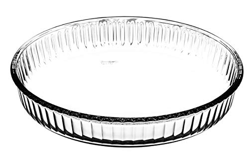 OZYOL Borcam 59014 Runde Schale Kare Glasauflaufform Backform von OZYOL