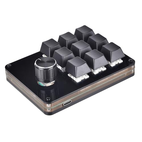 Oadnijuie 9 Tasten Programmierbare Multifunktionale USB Mechanische Hand Mechanische Oadnijuie 9 Tasten Programmierbare Multifunktionale USB Mechanische Hand Mechanische von Oadnijuie