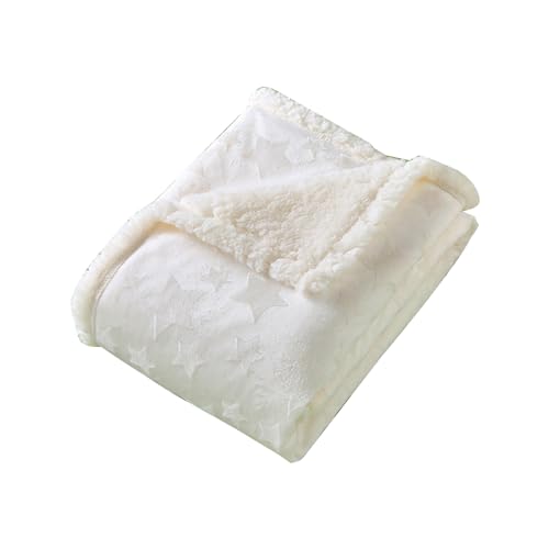 Oadnijuie Verdickte Babydecke Doppellagige Bettwäsche Atmungsaktive Empfangsdecken Für Die Herbst Und Wintersaison Süß Und Warm von Oadnijuie