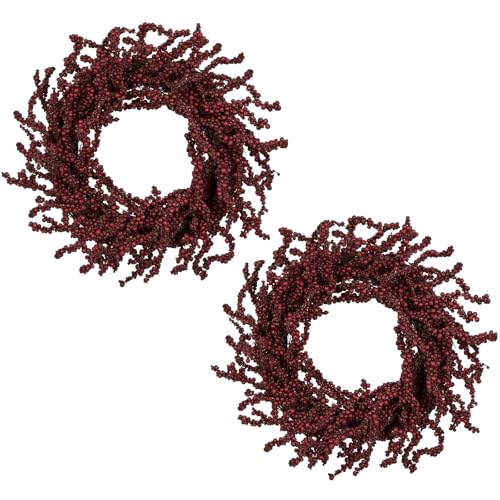 2er-Set Herbstkranz Herbst Beerenkranz Herbstkranz Dekoration mit Beeren für Innen Haustür Mantel Outdoor Türen Wand Bauernhof Garten Hochzeiten Parties Festival Dekor Erntedankfest, Autumn Decor 2er-Set Herbstkranz Herbst Beerenkranz Herbstkranz Dekoration mit Beeren für Innen Haustür Mantel Outdoor Türen Wand Bauernhof Garten Hochzeiten Parties Festival Dekor Erntedankfest, Autumn Decor von Oairse