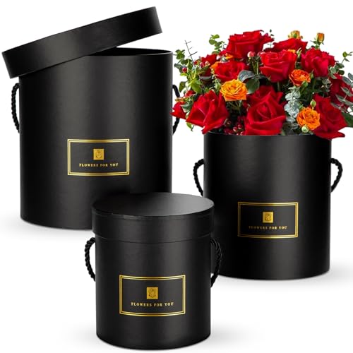 Oairse 3er Set Aufbewahrungsbox Geschenkbox mit Deckel Rund Geschenkschachtel Karton Geschenkboxen aus KartonGeschenkkarton für Hochzeit Geburtstag Geschenkverpackung Muttertagsgeschenk Oairse 3er Set Aufbewahrungsbox Geschenkbox mit Deckel Rund Geschenkschachtel Karton Geschenkboxen aus KartonGeschenkkarton für Hochzeit Geburtstag Geschenkverpackung Muttertagsgeschenk von Oairse