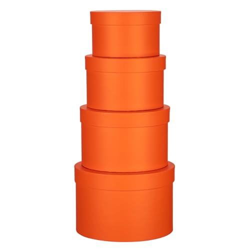 Oairse 4er Set Aufbewahrungsbox mit Deckel Rund Geschenkschachtel Karton Blumenbox Ordnungsboxen Geschenkbox Karton Schmuckschachtel Geschenkbox Geburtstag muttertagsgeschenk Verpackung für Blumen Oairse 4er Set Aufbewahrungsbox mit Deckel Rund Geschenkschachtel Karton Blumenbox Ordnungsboxen Geschenkbox Karton Schmuckschachtel Geschenkbox Geburtstag muttertagsgeschenk Verpackung für Blumen von Oairse