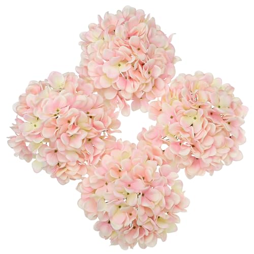 Oairse 4er-Set Kunstblumen Hortensien Künstliche Hortensie Blumen mit Stiel Künstliche Blumen wie echte Hortensien für Weihnachten, Zuhause, Tischdekoration, Hochzeitsfeier-Arrangements Oairse 4er-Set Kunstblumen Hortensien Künstliche Hortensie Blumen mit Stiel Künstliche Blumen wie echte Hortensien für Weihnachten, Zuhause, Tischdekoration, Hochzeitsfeier-Arrangements von Oairse