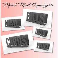 Metall Posthalter, Junk-Mail-Halter, Bezahlte Rechnungen-Posthalter, Briefpost-Halter, Kartenhalter Metall Posthalter, Junk-Mail-Halter, Bezahlte Rechnungen-Posthalter, Briefpost-Halter, Kartenhalter von OakHillAccents