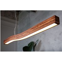 Linear Pendelleuchte, Moderne Pendelleuchte Über Kücheninsel, Holz Deckenleuchte, Kronleuchter, Hängelampe Esszimmer von OakLightStore