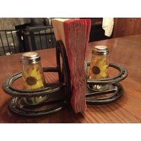 Tabletop Hufeisen Serviettenhalter von OakRidgeIronWorks