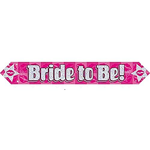 Banner "Bride To Be", holografischer Punkt, 2,7 m von OakTree