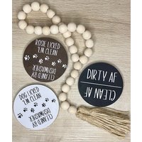 Hundeliebhaber/Spülmaschinenmagnet Lustiger Magnet Sauber & Schmutziger Runder Geschenk Zur Einzugsanzeige Personalisiert Hundeliebhaber/Spülmaschinenmagnet Lustiger Magnet Sauber & Schmutziger Runder Geschenk Zur Einzugsanzeige Personalisiert von OakVineDesigns