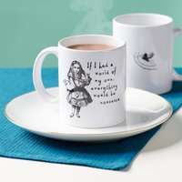 "Alice Im Wunderland "A World Of My Own" Tasse." von OakdeneDesigns