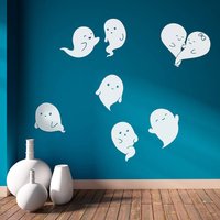 Geister Halloween Wandsticker von OakdeneDesigns