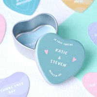 Personalisierte 10 Liebesplättchen in Einer Dose Personalisierte 10 Liebesplättchen in Einer Dose von OakdeneDesigns