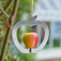Personalisierte Apple Form Metall Vogel Futter Personalisierte Apple Form Metall Vogel Futter von OakdeneDesigns