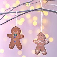 Personalisierte Lebkuchen Männer Dekoration von OakdeneDesigns