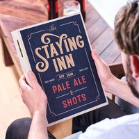 Personalisiertes Pub Geschenkset von OakdeneDesigns