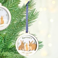 Personalisierte Weihnachtsdekoration Für Kinder von OakdeneDesigns