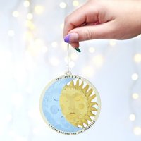 Personalisiertes Paar Sonnen - Und Mond-Andenken von OakdeneDesigns