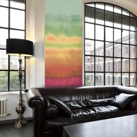 Regenbogen Aquarell Selbstklebende Tapete von OakdeneDesigns