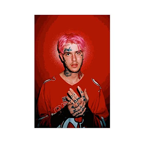 Lil Peep Rapper Poster (3) Leinwand Poster Schlafzimmer Dekor Sport Landschaft Büro Zimmer Dekor Geschenk ungerahmt 50 x 75 cm von OakiTa