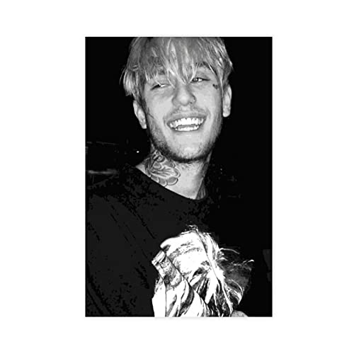 Lil Peep Rapper Poster (5) Leinwand Poster Schlafzimmer Dekor Sport Landschaft Büro Zimmer Dekor Geschenk Unrahmen-Stil 20 x 30 cm von OakiTa